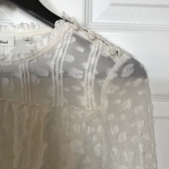 NWOT Aritzia Wilfred Lourdes - White- Size S - Picture 3 of 7